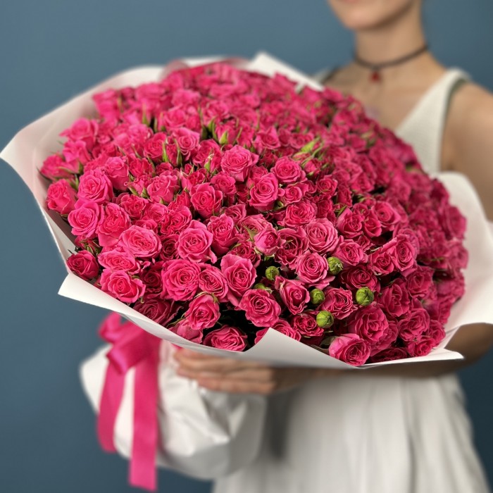 101 кустовая роза Глория 40 см