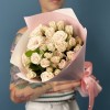 9 кустовых роз Роял Порцелина 40 см