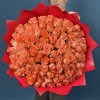 101 Коралловая роза Юлечка 40 см