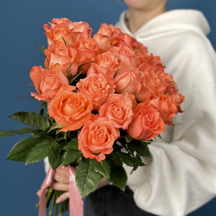 Коралловая роза Юлечка 40 см