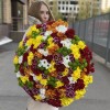 101 кустовая хризантема Яркий Mix