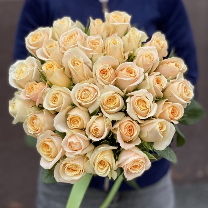 Персиковая роза  Кашмир