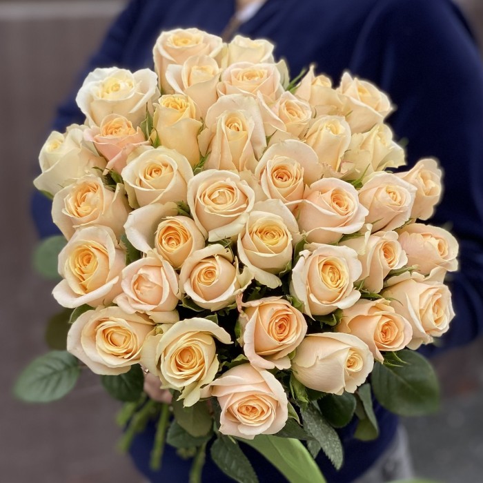 Персиковая роза  Кашмир