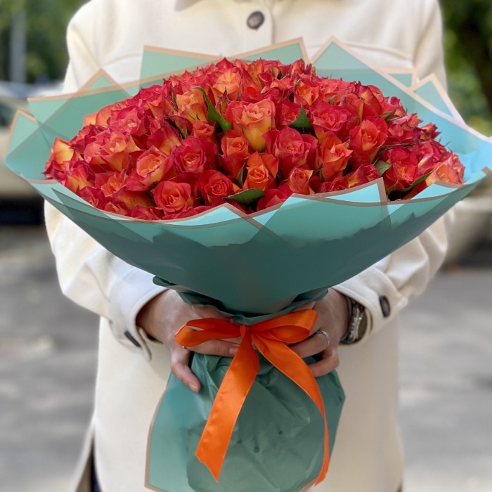 101 роза Лампион