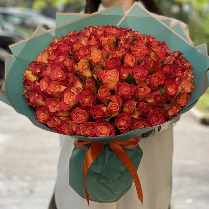 101 роза Лампион