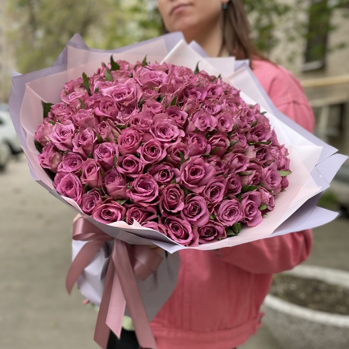 101 сиреневая роза Нью Орлеанс