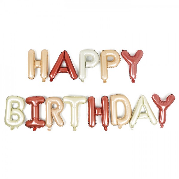 Надпись фольгированная С Днем Рождения