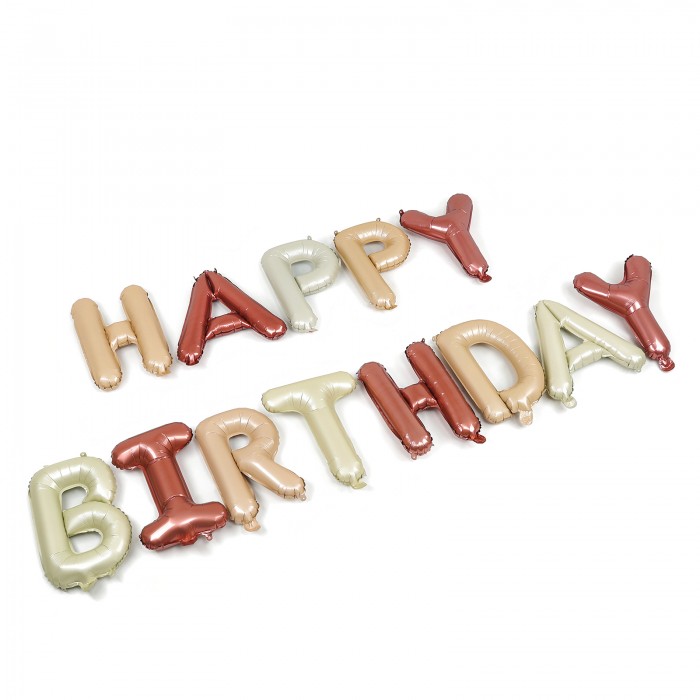 Надпись фольгированная С Днем Рождения