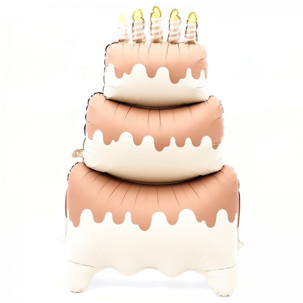 Шар фигура на подставке - Большой сливочный торт