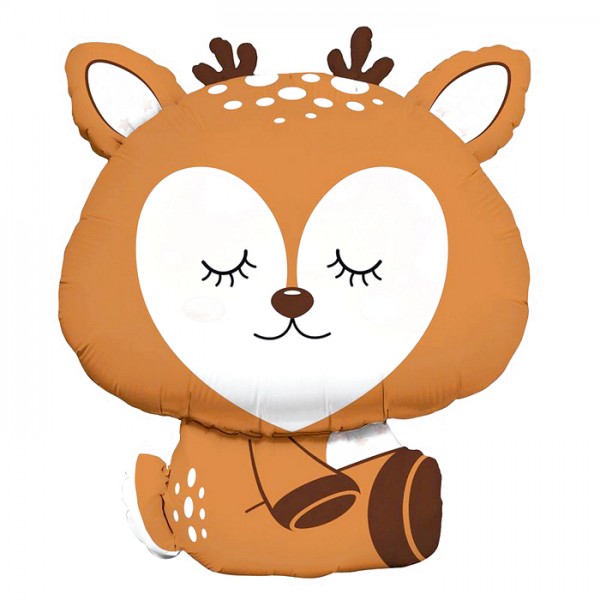 Шар фигура Олененок волшебный лес