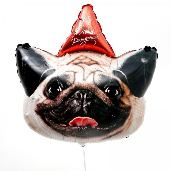 Шар фигура Песик с днем рождения