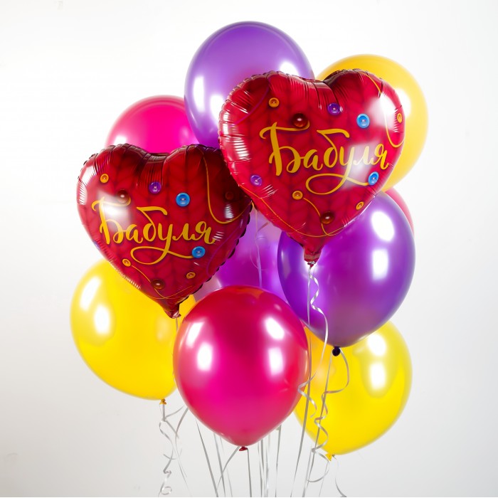 Шар сердце Бабуля