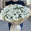 101 белая кустовая гвоздика