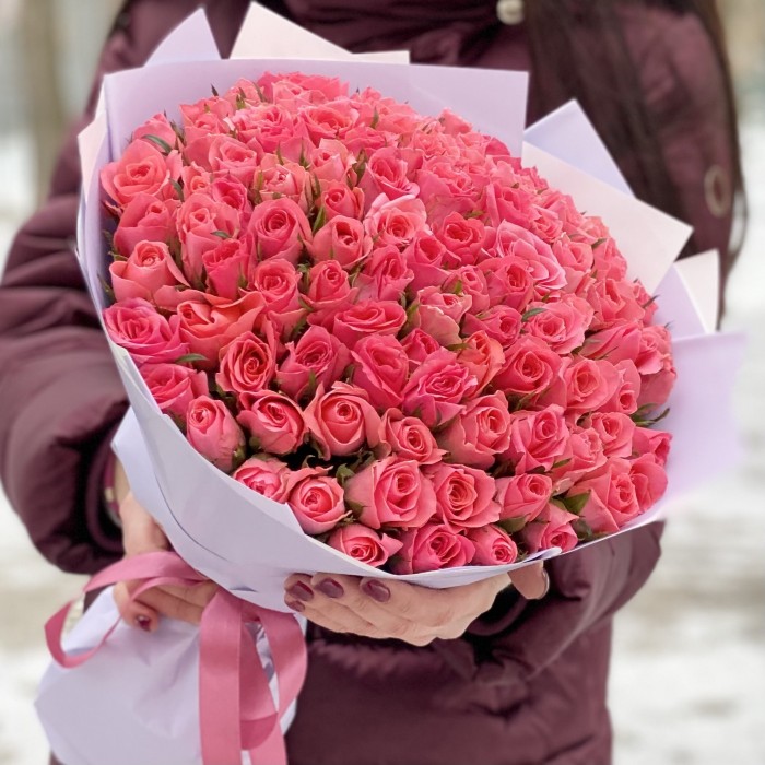 101 коралловая роза