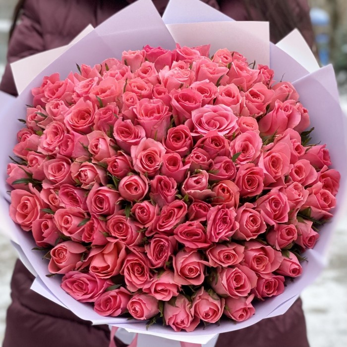 101 коралловая роза