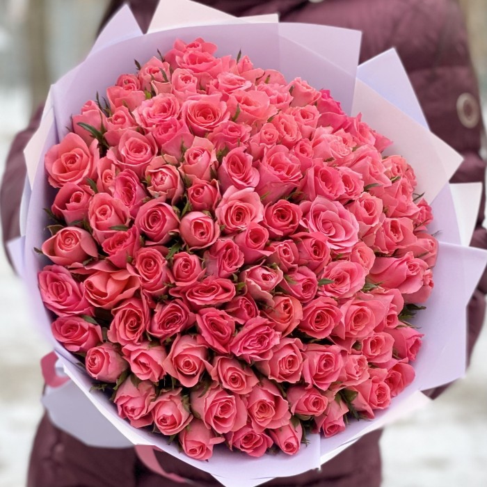 101 коралловая роза