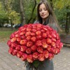 101 красно-желтая роза Боргат