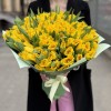 101 махровый желтый тюльпан