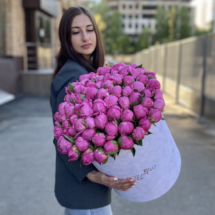 101 пион Флеминг в коробке