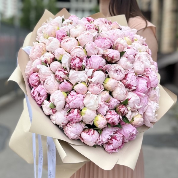 101 пион Нежный Микс