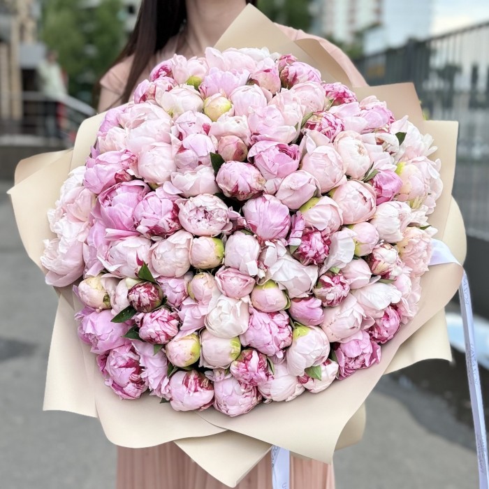 101 пион Нежный Микс