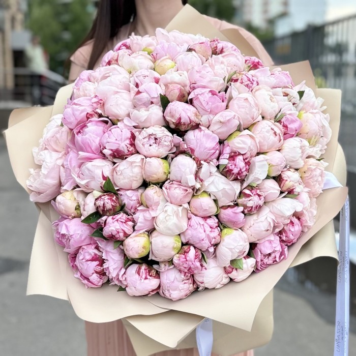 101 пион Нежный Микс