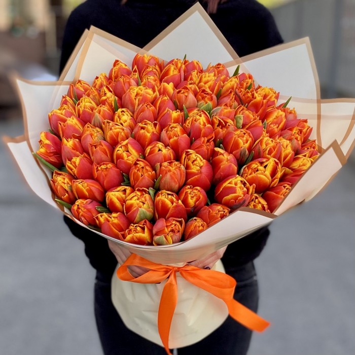 101 пионовидный тюльпан Мира