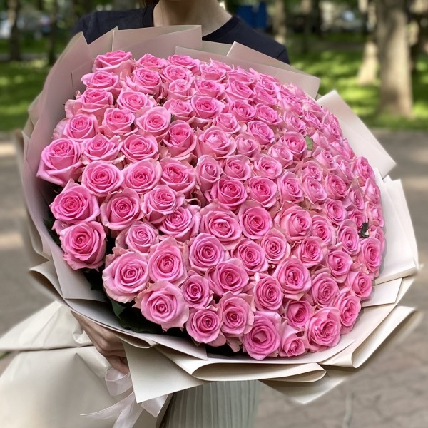 101 роза Ревиваль 50 см