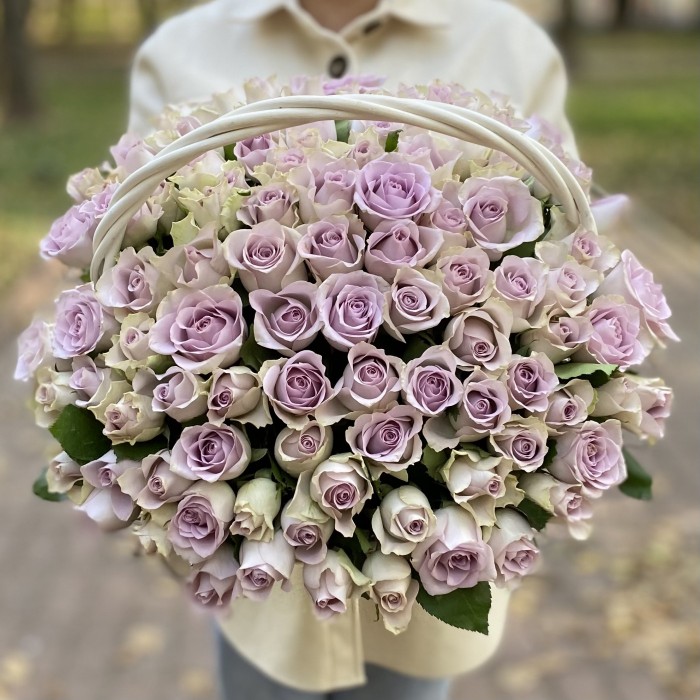 101 Морнинг дью в корзине