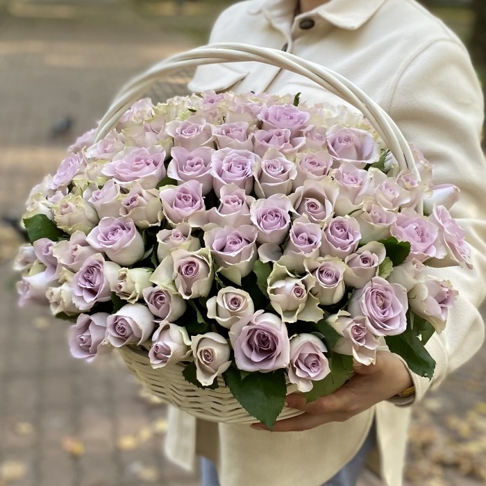 101 Морнинг дью в корзине