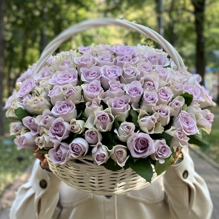 101 Морнинг дью в корзине