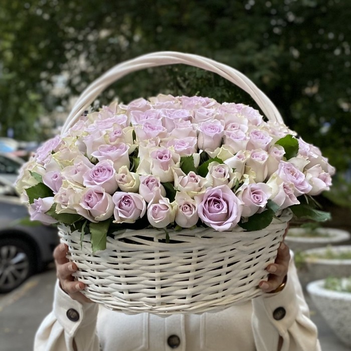 101 Морнинг дью в корзине