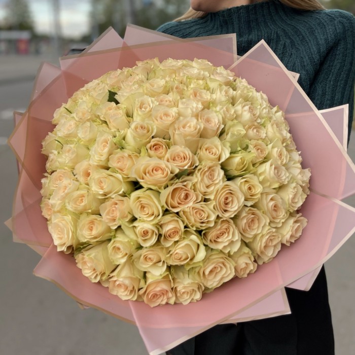 101 роза Киви