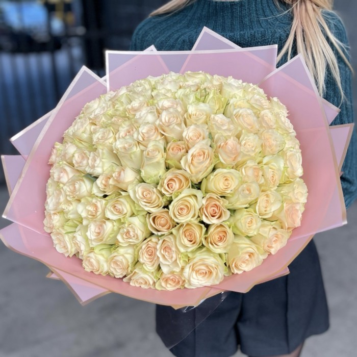 101 роза Киви