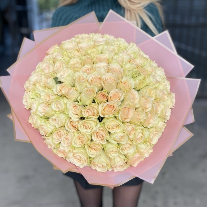 101 роза Киви