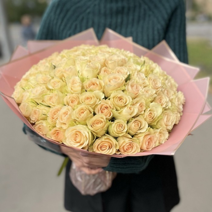 101 роза Киви