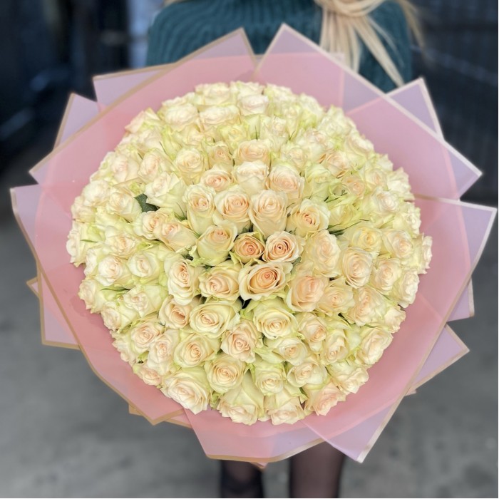 101 роза Киви