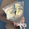 5 ранункулюсов Ханой с эвкалиптом