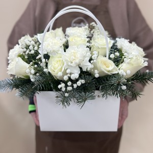 Букет дня в коробке Просто так