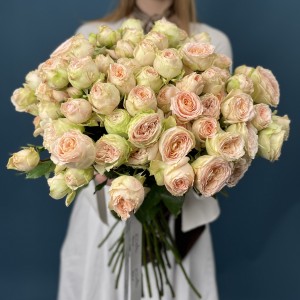 Кустовая пионовидная роза Павлова 50 см