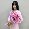 15 кустовых пионовидных роз Леди Бомбастик 40 см
