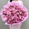 25 кустовых пионовидных роз Леди Бомбастик 40 см