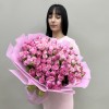 35 кустовых пионовидных роз Леди Бомбастик 40 см