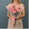 11 кустовых сиреневых роз Кэнди Флоу 50 см