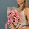 11 кустовых сиреневых роз Кэнди Флоу 50 см