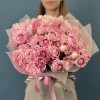 25 кустовых сиреневых роз Кэнди Флоу 50 см