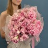 25 кустовых сиреневых роз Кэнди Флоу 50 см