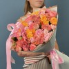 25 кустовых роз микс 40 см