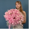 51 кустовая сиреневая роза Кэнди Флоу 40 см
