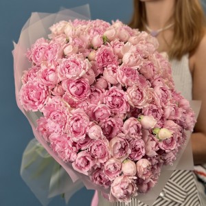 51 кустовая пионовидная роза Кэнди Флоу 40 см 51 кустовая пионовидная роза Кэнди Флоу 40 см